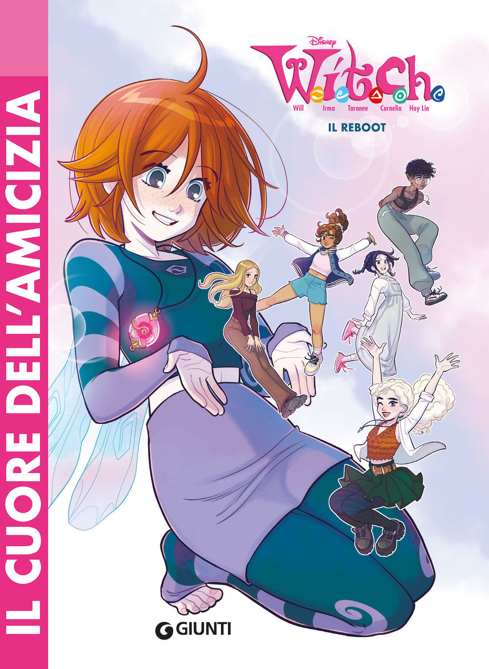 Copertina del libro W.I.T.C.H. IL REBOOT - IL CUORE DELL'AMI