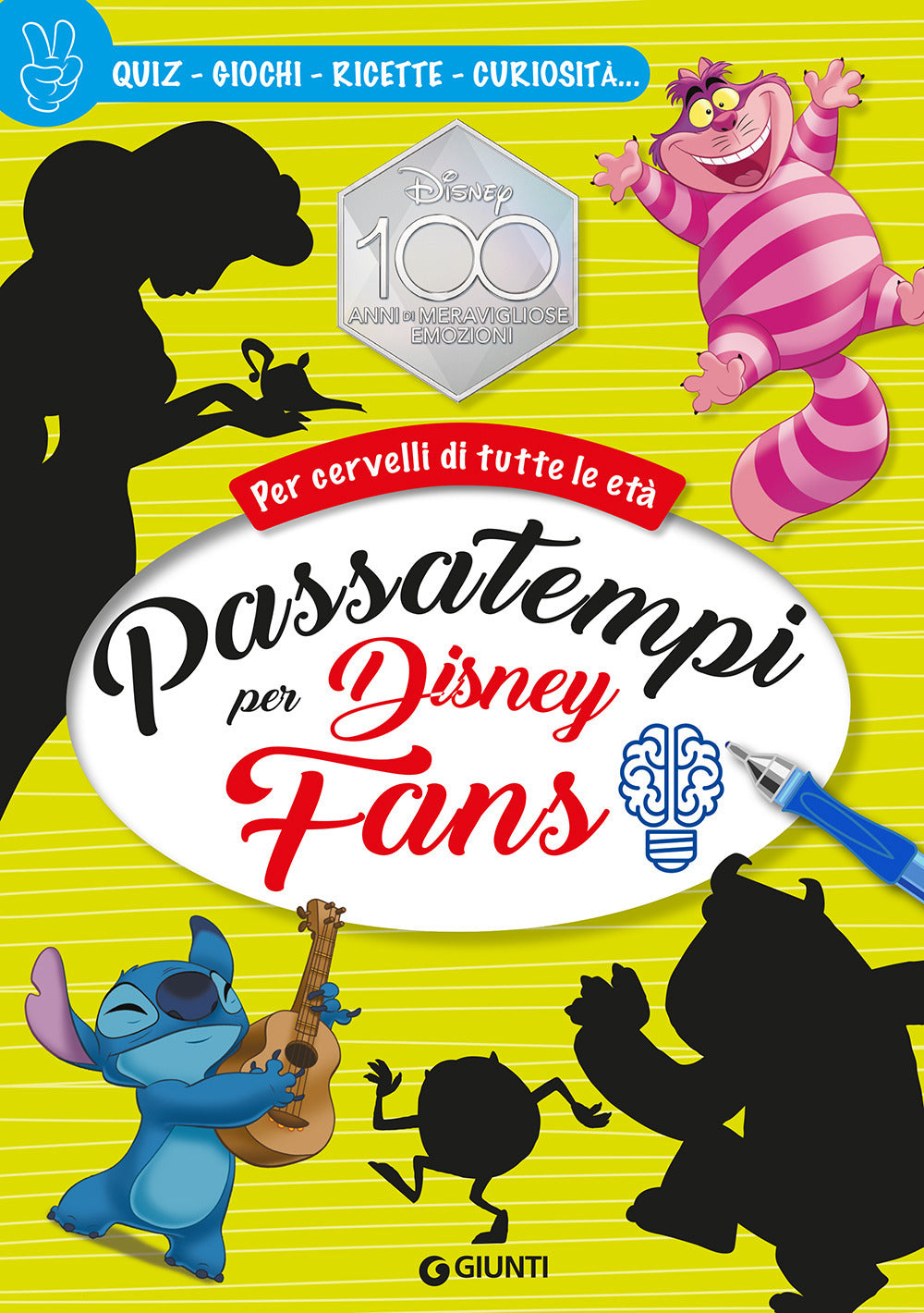Copertina del libro PASSATEMPI PER DISNEY FANS - PER CERVELL
