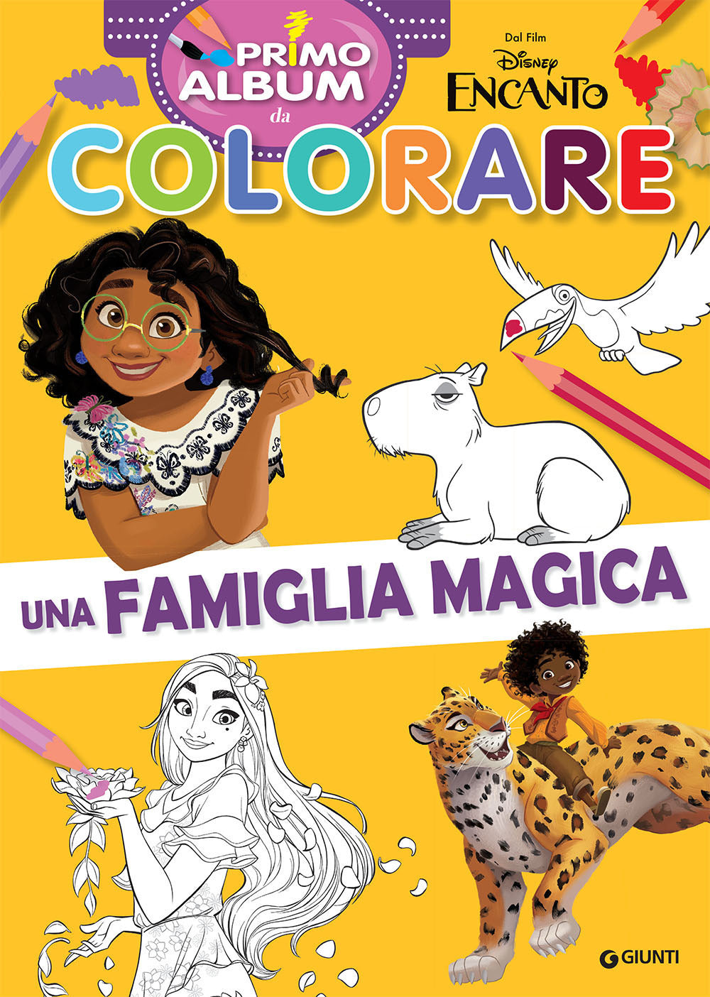 Copertina del libro DISNEY ENCANTO PRIMO ALBUM DA COLORARE