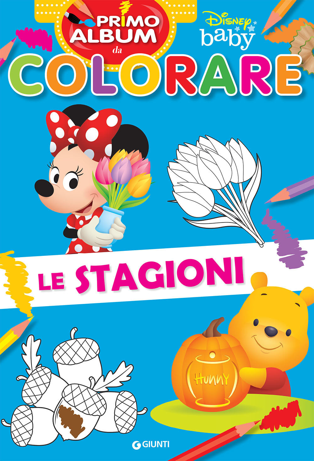 Copertina del libro DISNEY BABY - PRIMO ALBUM DA COLORARE -