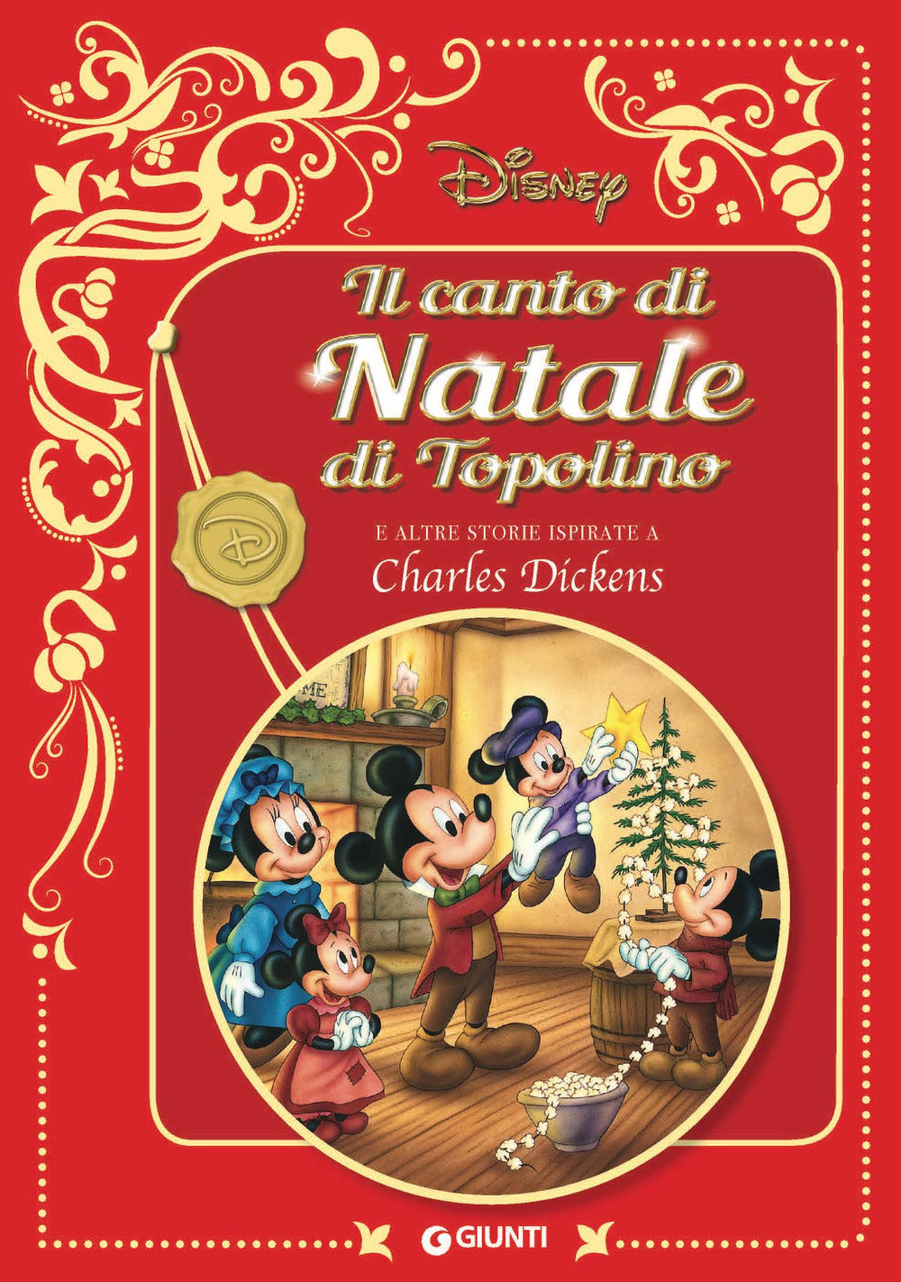 Copertina del libro DISNEY IL CANTO DI NATALE DI TOPOLINO