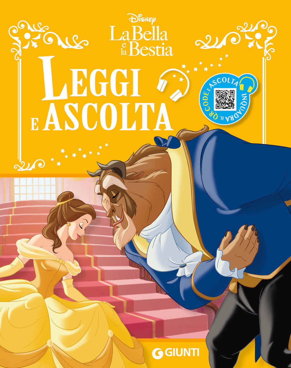Copertina del libro BELLA E BESTIA STORIE DA ASCOLTARE QR CO