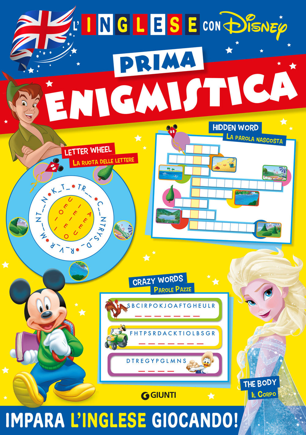 Copertina del libro PRIMA ENIGMISTICA - L'INGLESE CON DISNEY