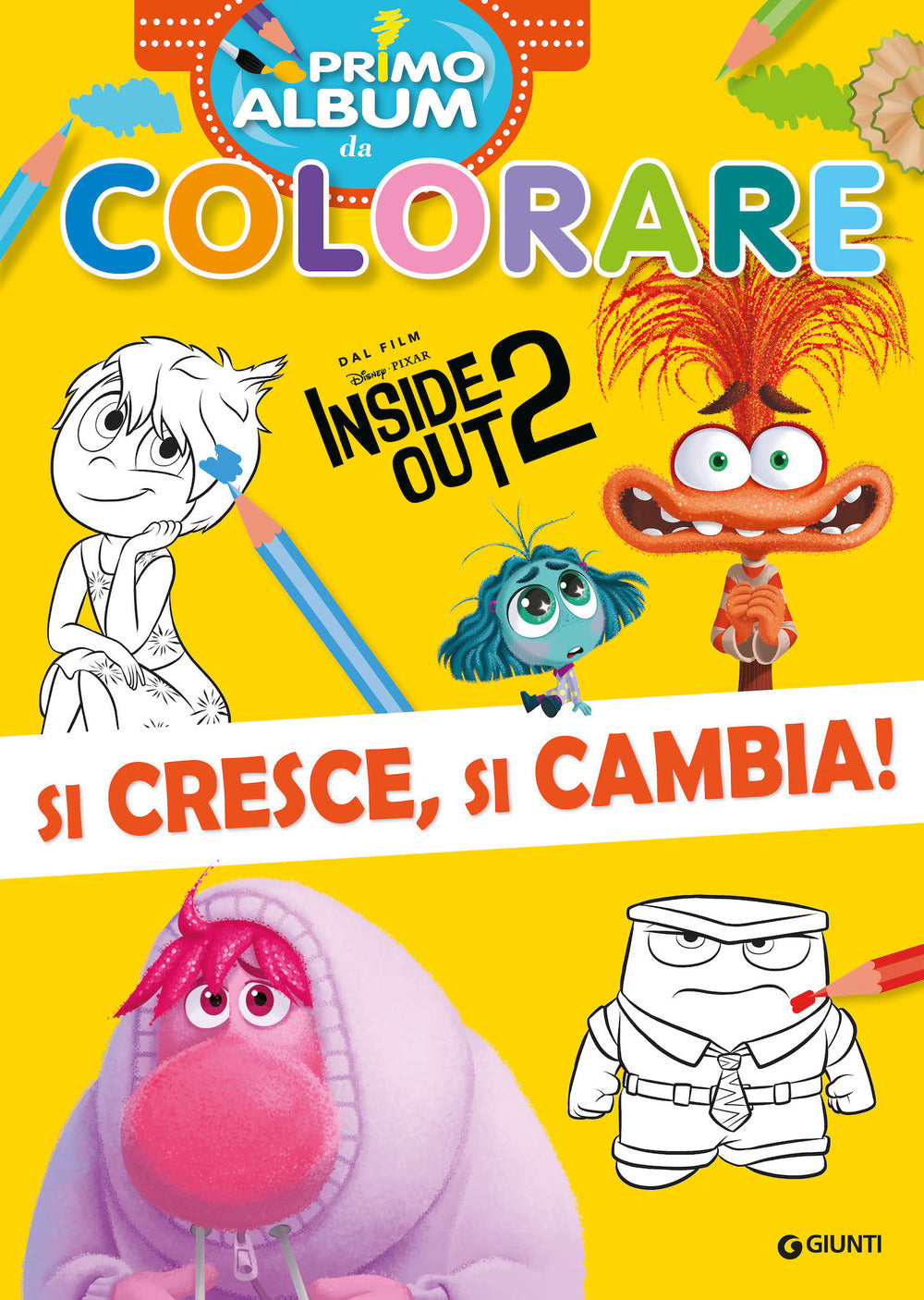 Copertina del libro INSIDE OUT 2 -PRIMO ALBUM DA COLORARE