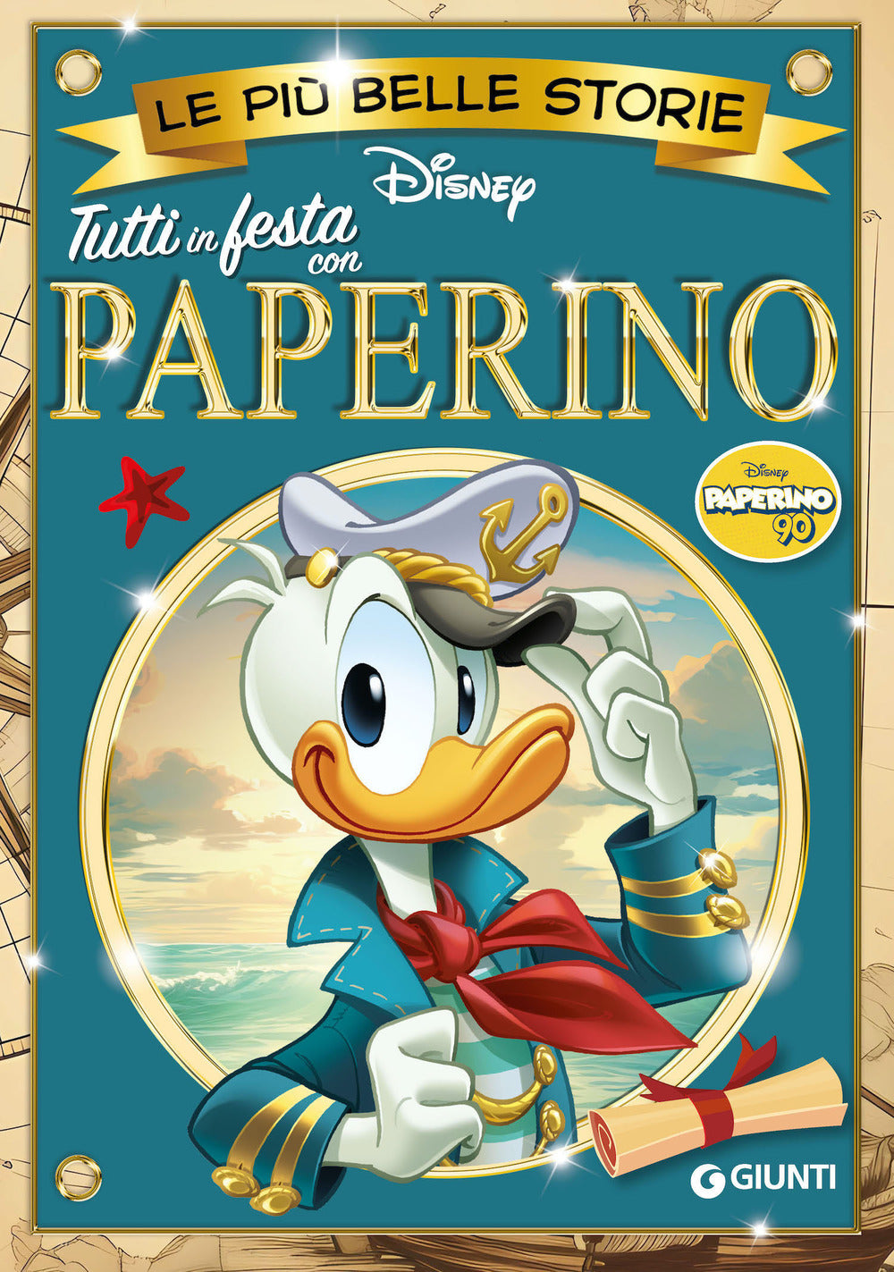 Copertina del libro TUTTI IN FESTA CON PAPERINO LE PIÙ BELLE