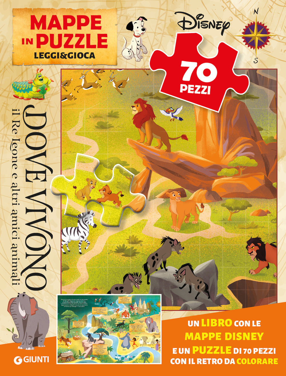 Copertina del libro MAPPE IN PUZZLE LEGGI&GIOCA