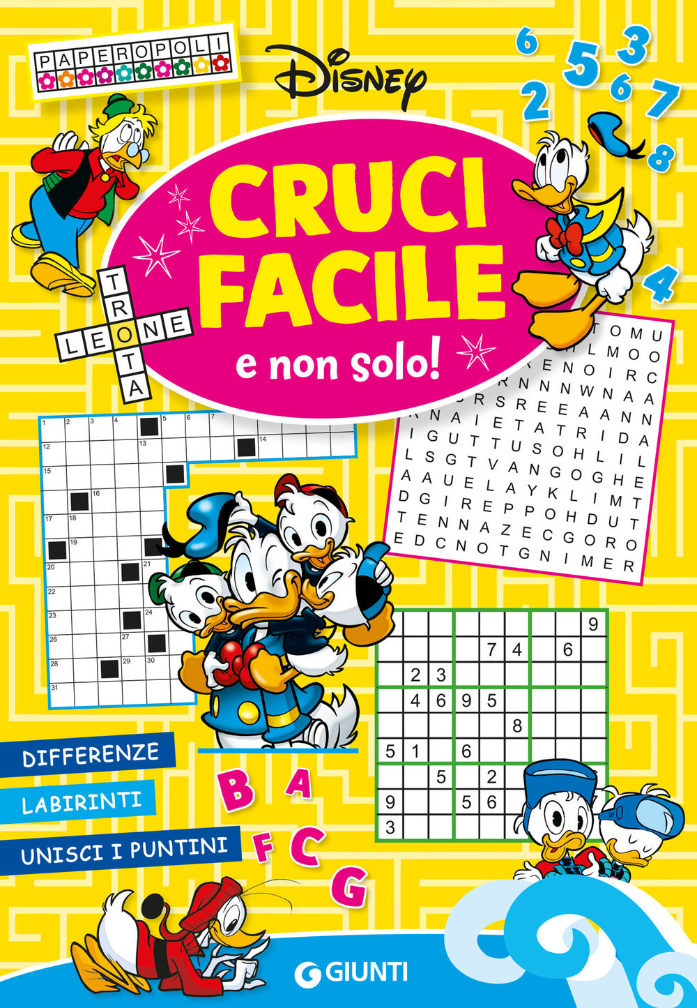Copertina del libro CRUCI FACILE DISNEY