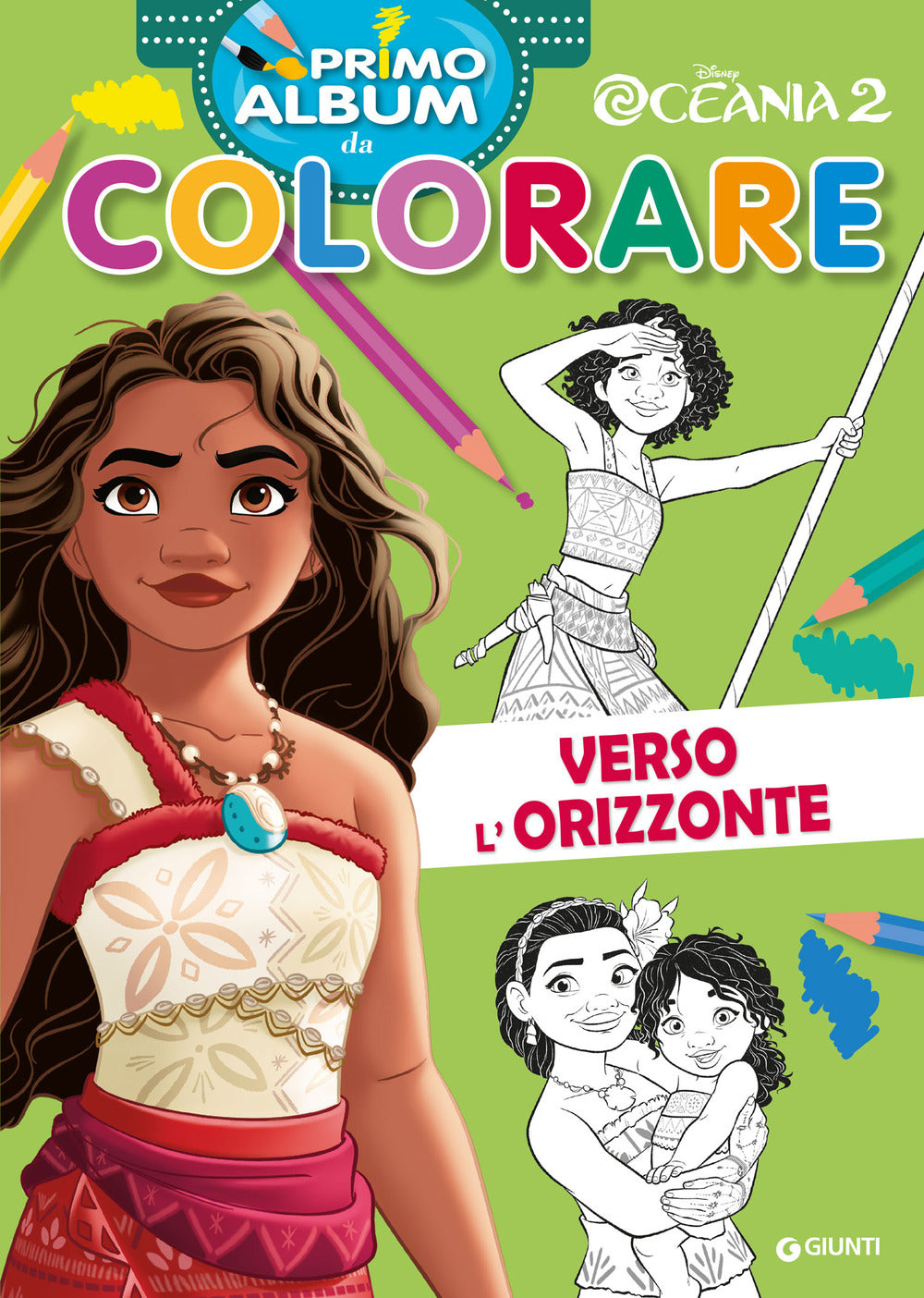 Copertina del libro OCEANIA 2 PRIMO ALBUM DA COLORARE