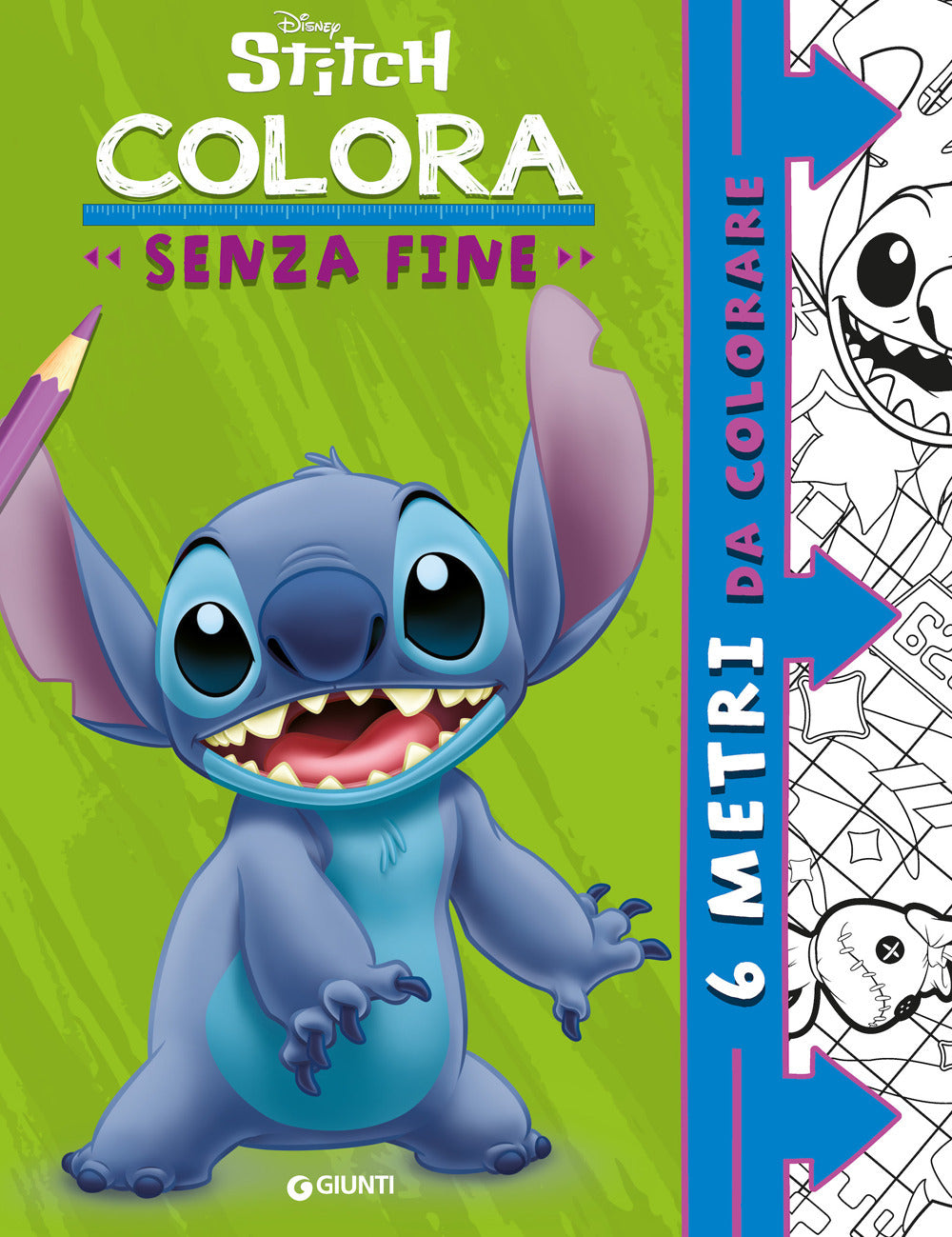 Copertina del libro COLORA SENZA FINE STITCH