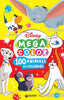 Copertina del libro MEGA COLOR DISNEY 100 ANIMALI DA COLORAR