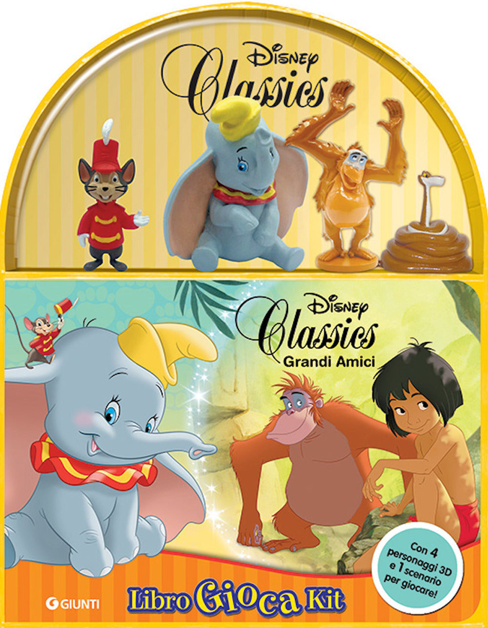 Copertina del libro DISNEY CLASSICS. GRANDI AMICI LIBRO GIOC