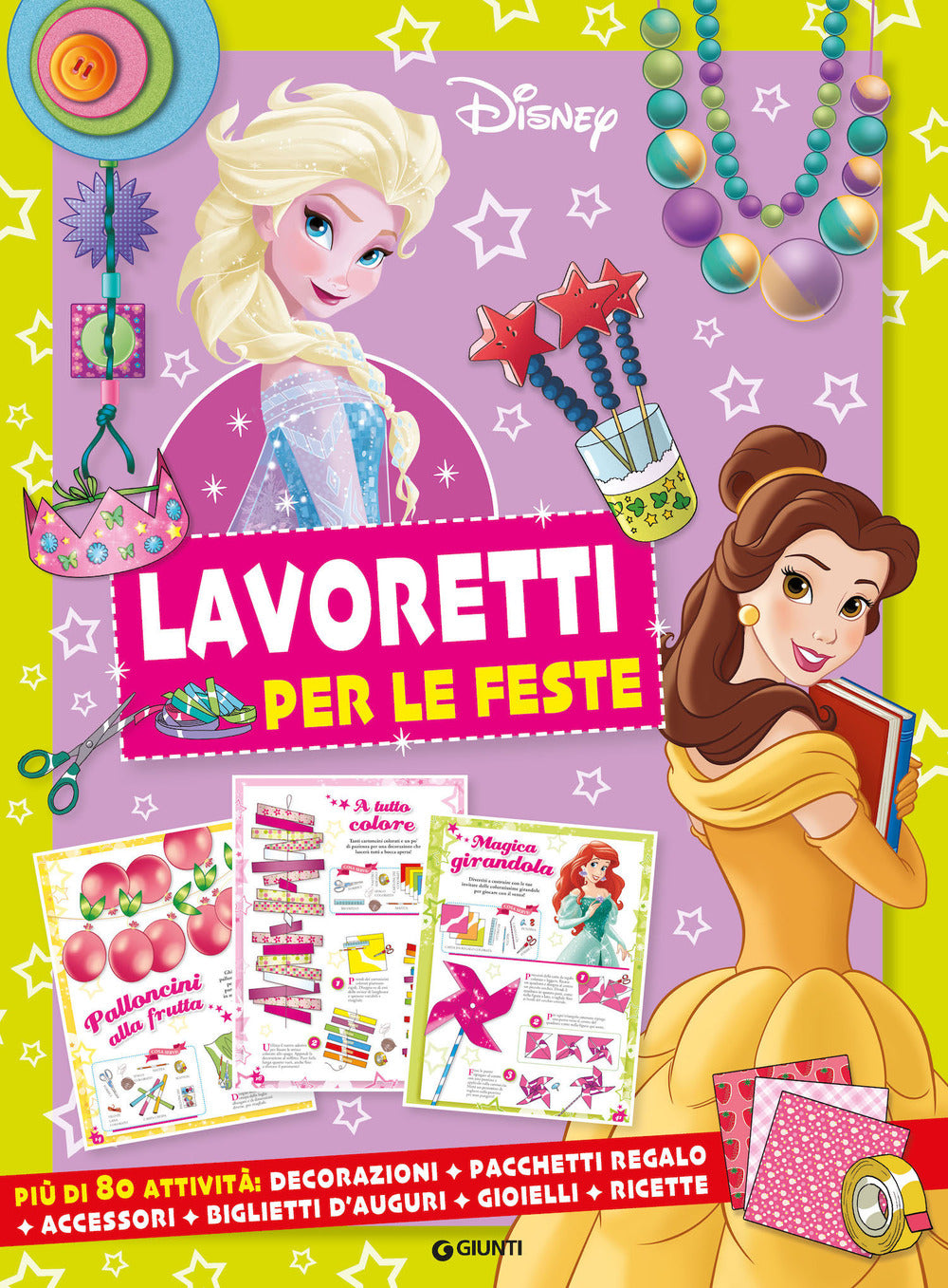 Copertina del libro LAVORETTI PER LE FESTE DISNEY