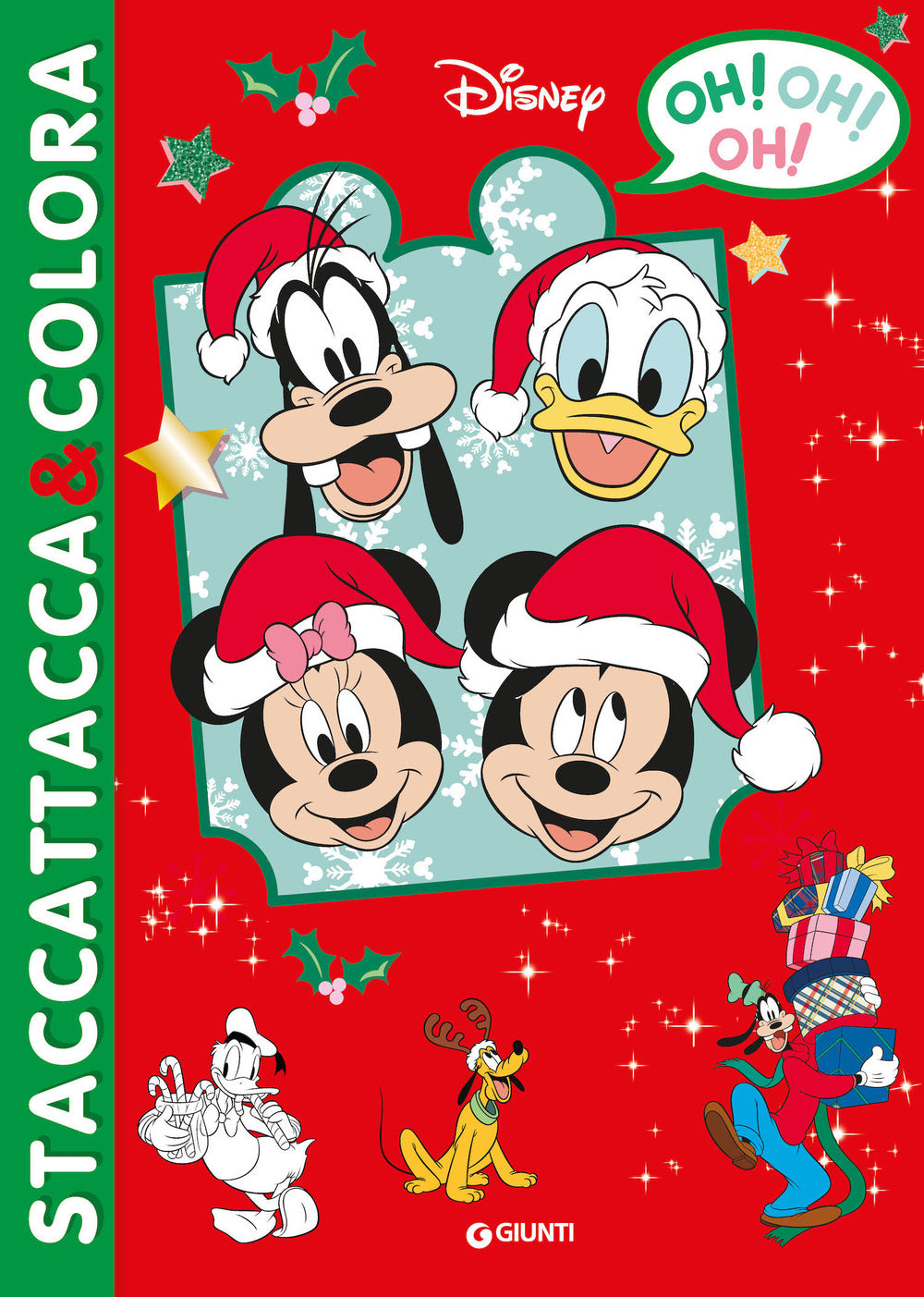 Copertina del libro STACCATTACCA&COLORA NATALE OH! OH! OH!