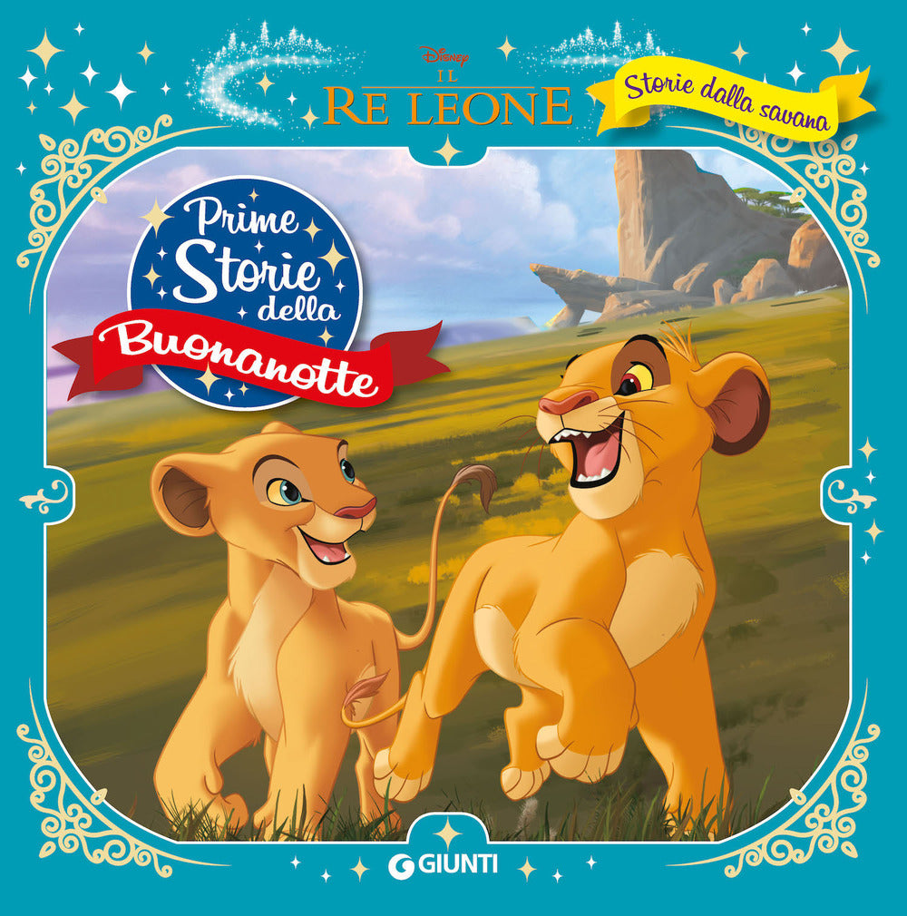 Copertina del libro STORIE DALLA SAVANA IL RE LEONE - PRIME