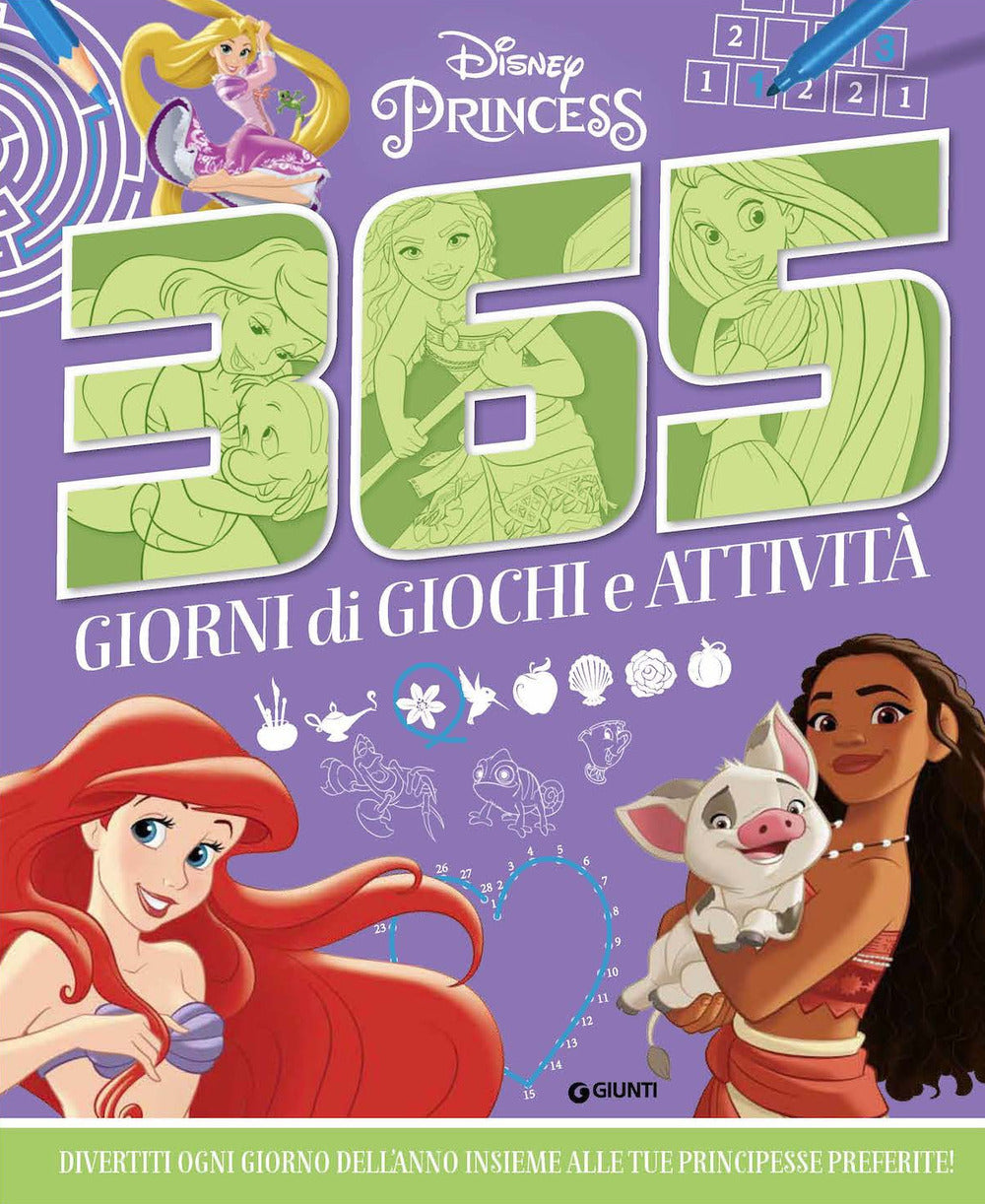 Copertina del libro 365 GIORNI DI GIOCHI E ATTIVITÀ DISNEY P Immagine principale del prodotto