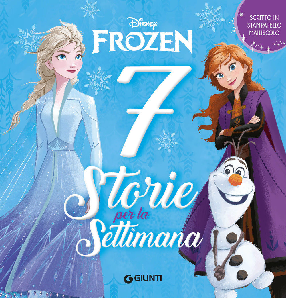 Copertina del libro FROZEN 7 STORIE PER LA SETTIMANA
