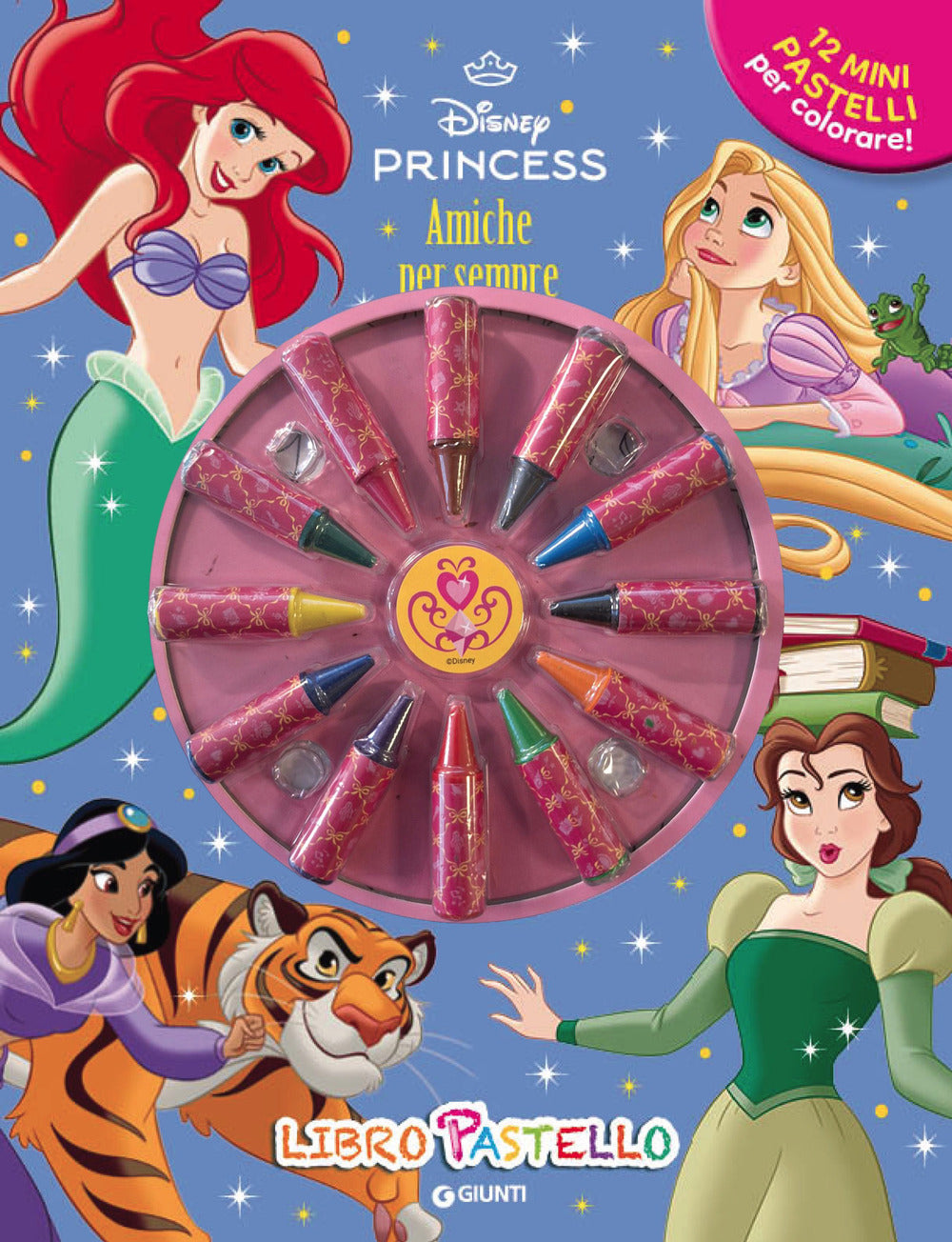 Copertina del libro DISNEY PRINCESS AMICHE PER SEMPRE LIBRO