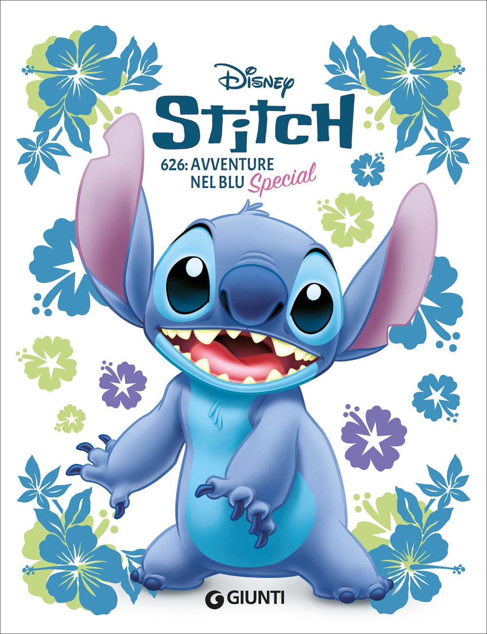 Copertina del libro STITCH 626: AVVENTURE NEL BLU SPECIAL