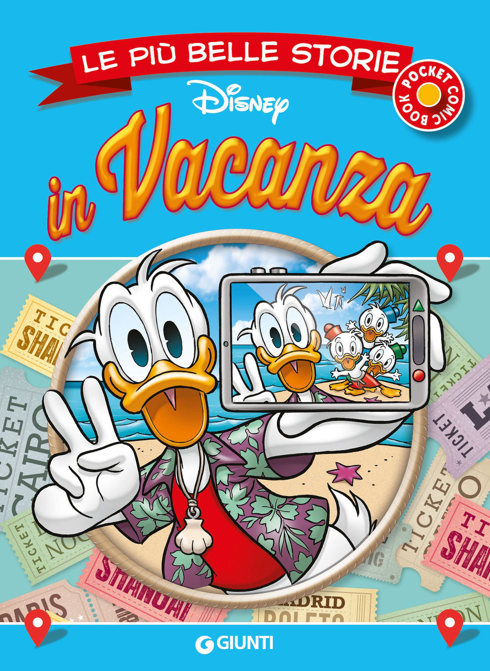 Copertina del libro IN VACANZA LE PIÙ BELLE STORIE DISNEY PO