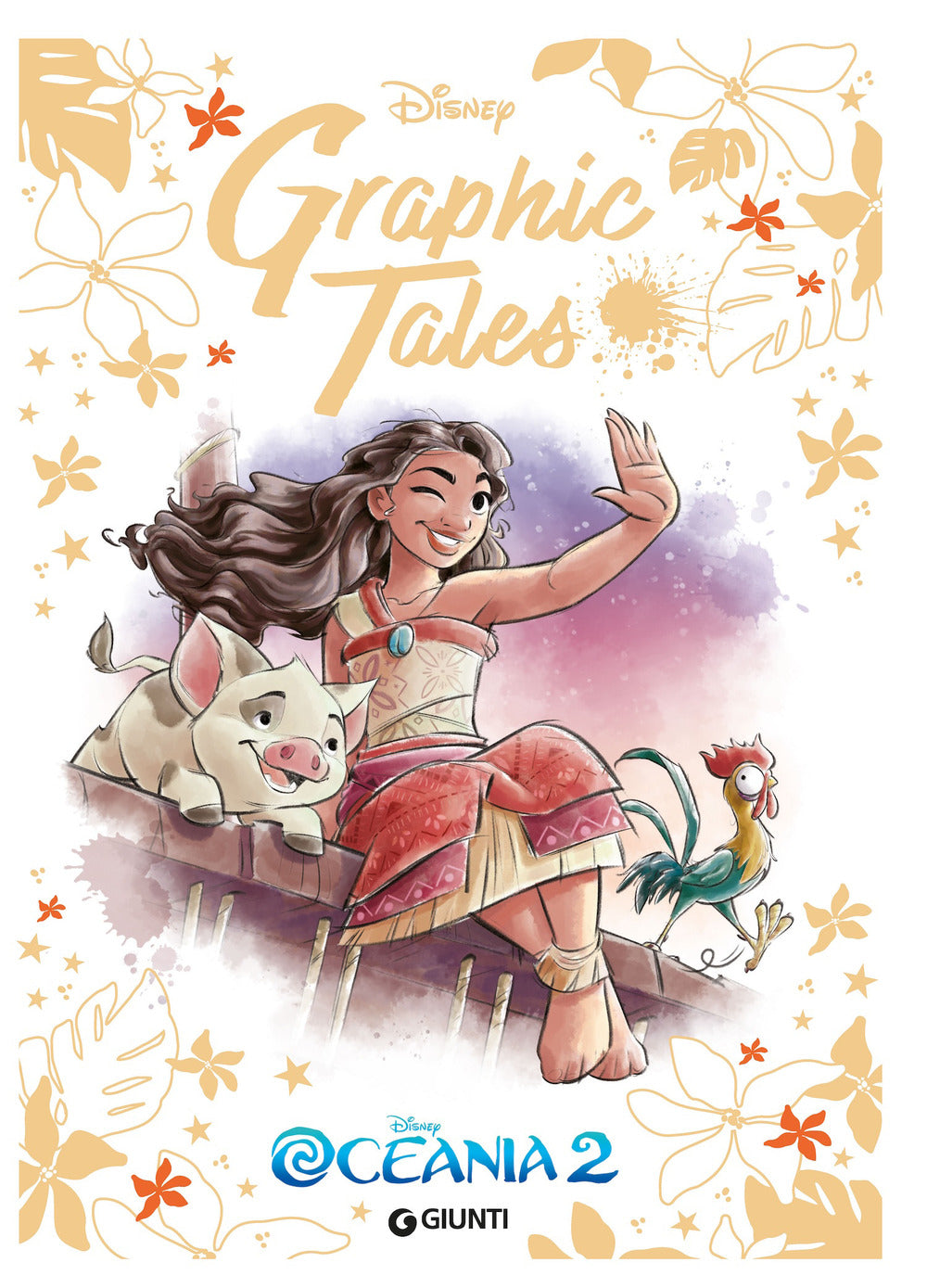 Copertina del libro OCEANIA 2 DISNEY GRAPHIC TALES