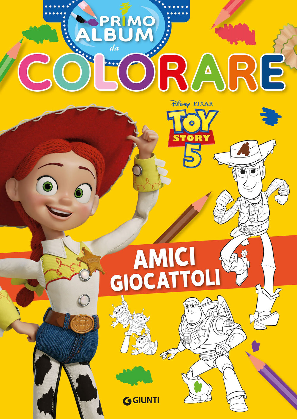 Copertina del libro TOY STORY 5 AMICI GIOCATTOLI PRIMO ALBUM