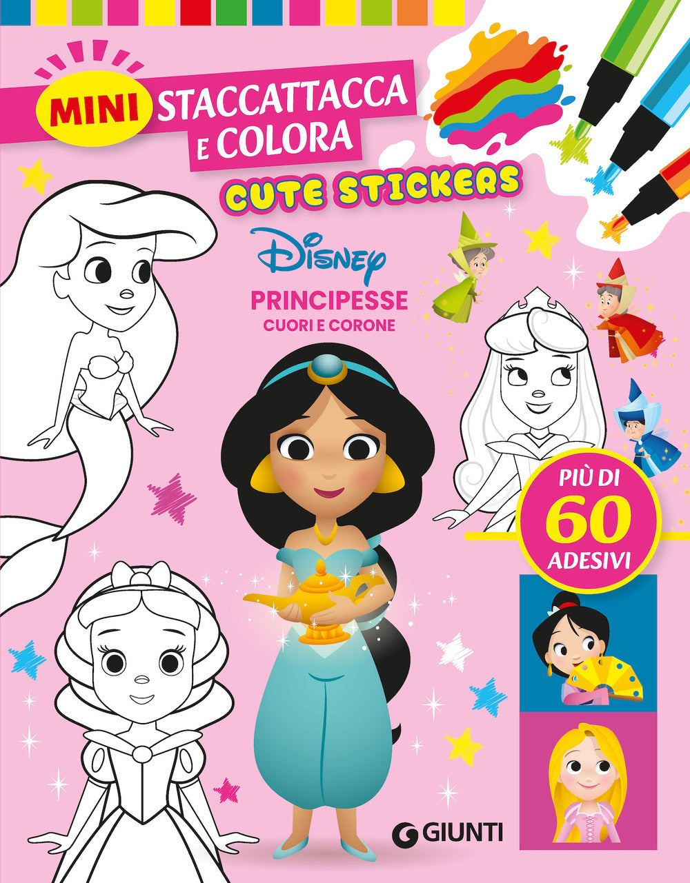 Copertina del libro PRINCIPESSE DISNEY MINI STACCATTACCA E