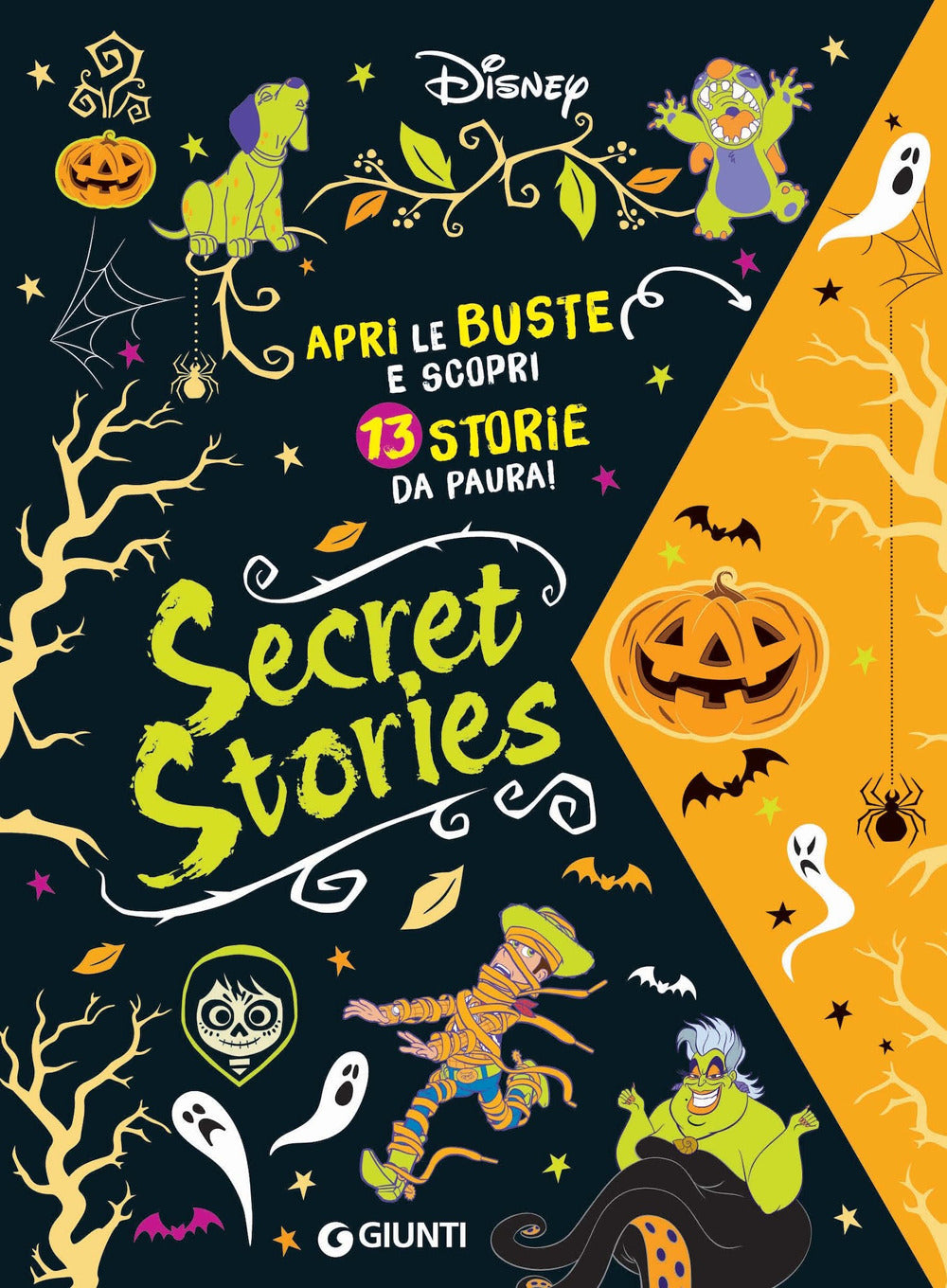 Copertina del libro DISNEY SECRET STORIES 13 STORIE DA PAURA