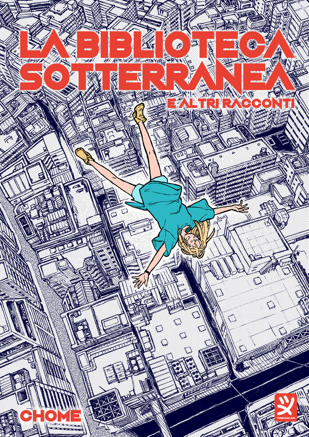 Copertina del libro LA BIBLIOTECA SOTTERRANEA E ALTRI RACCON
