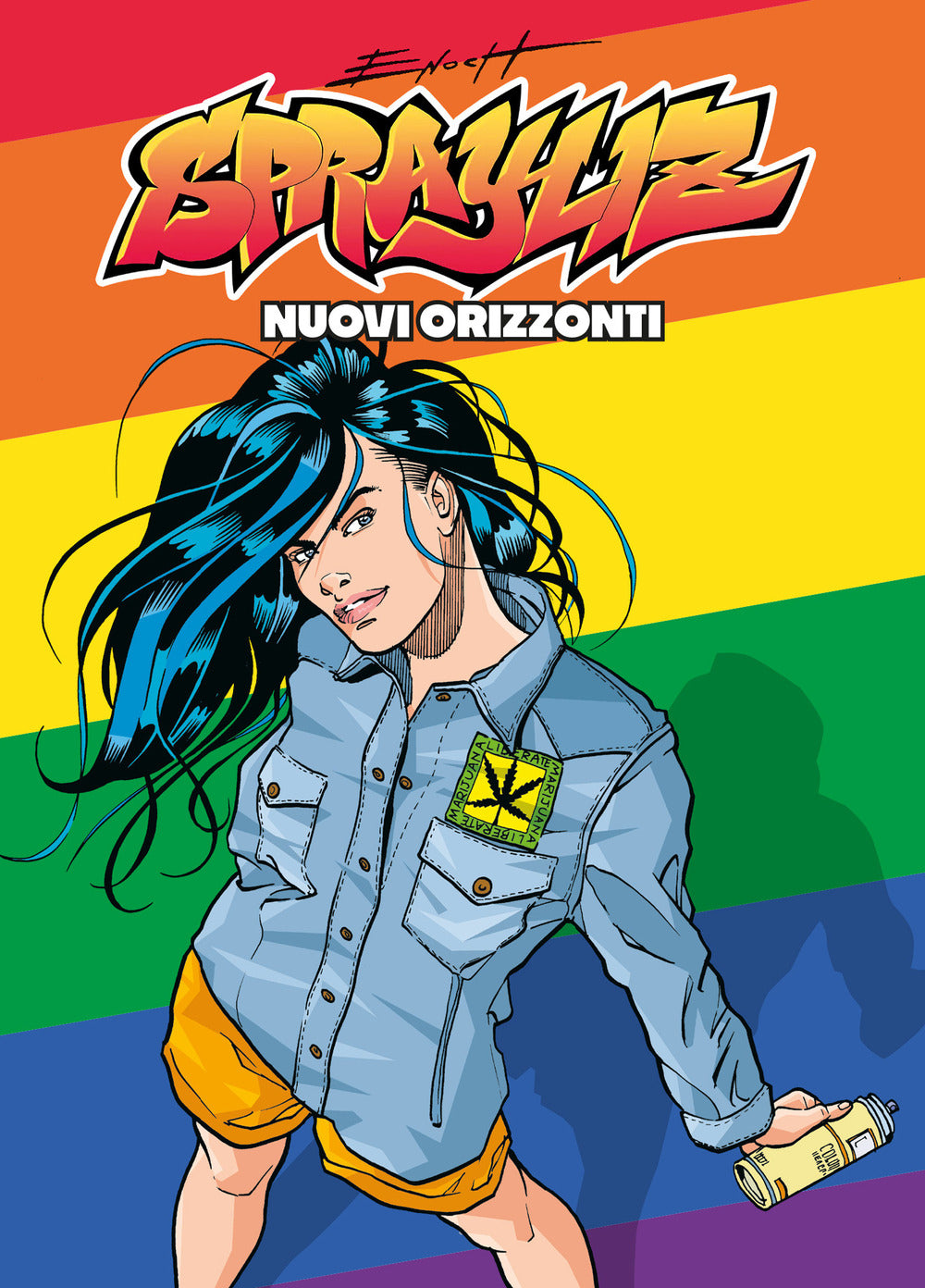 Copertina del libro SPRAYLIZ - NUOVI ORIZZONTI