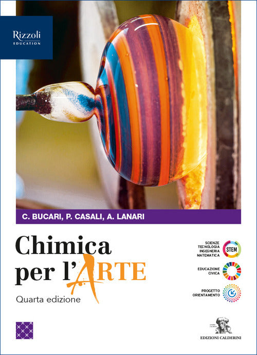 Copertina del libro CHIMICA PER L'ARTE 4A EDIZIONE SET