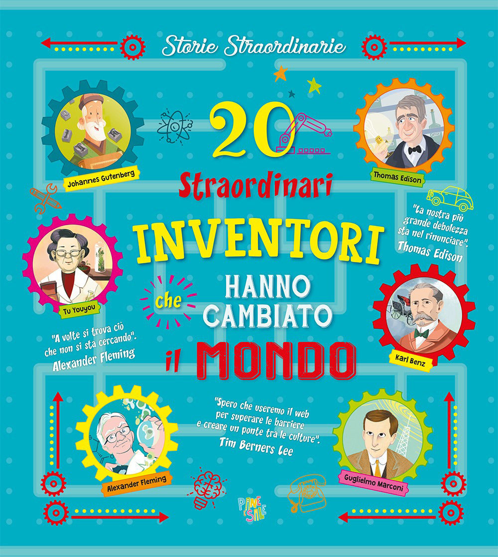 Copertina del libro 20 STRAORDINARI INVENTORI CHE HANN