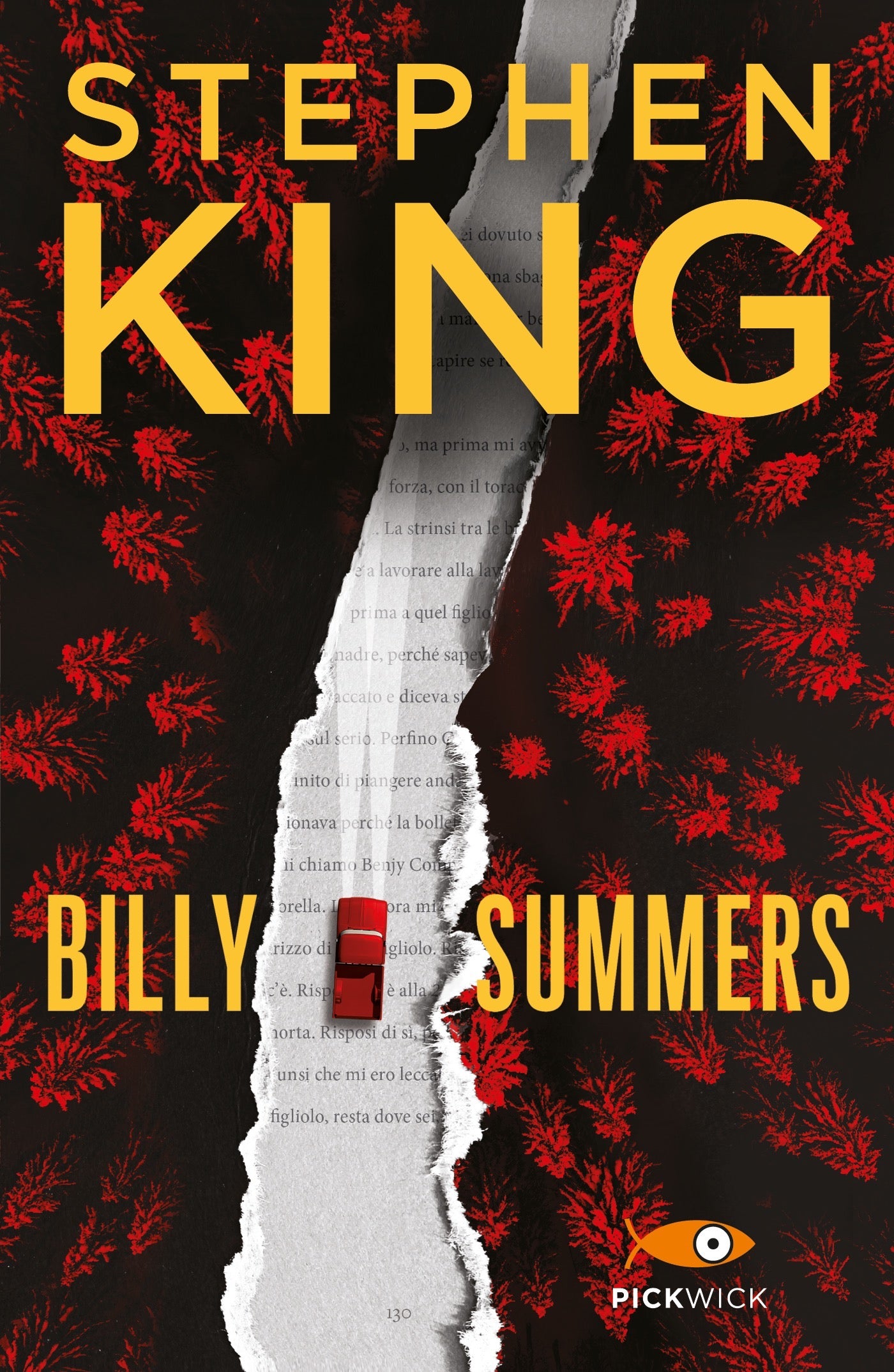 Copertina del libro BILLY SUMMERS