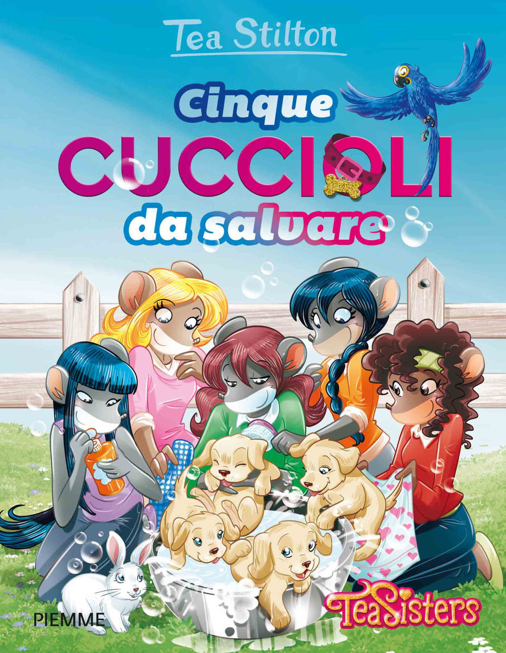 Copertina del libro CINQUE CUCCIOLI DA SALVARE Immagine principale del prodotto