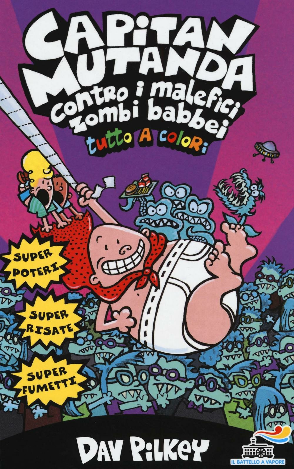 Copertina del libro CAPITAN MUTANDA CONTRO I MALEF Immagine principale del prodotto