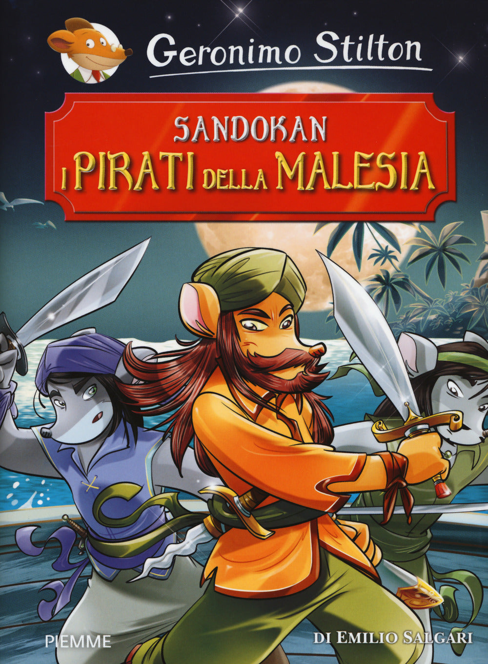 Copertina del libro SANDOKAN - I PIRATI DELLA MALE
