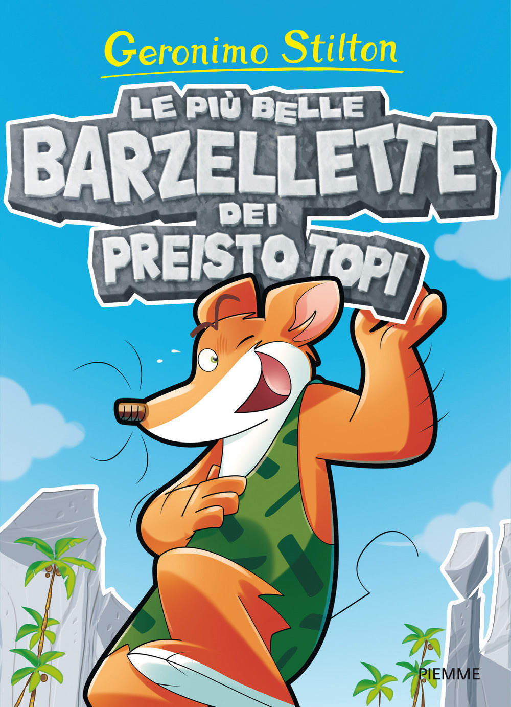 Copertina del libro LE PIÙ BELLE BARZELLETTE DEI PREISTOTOPI