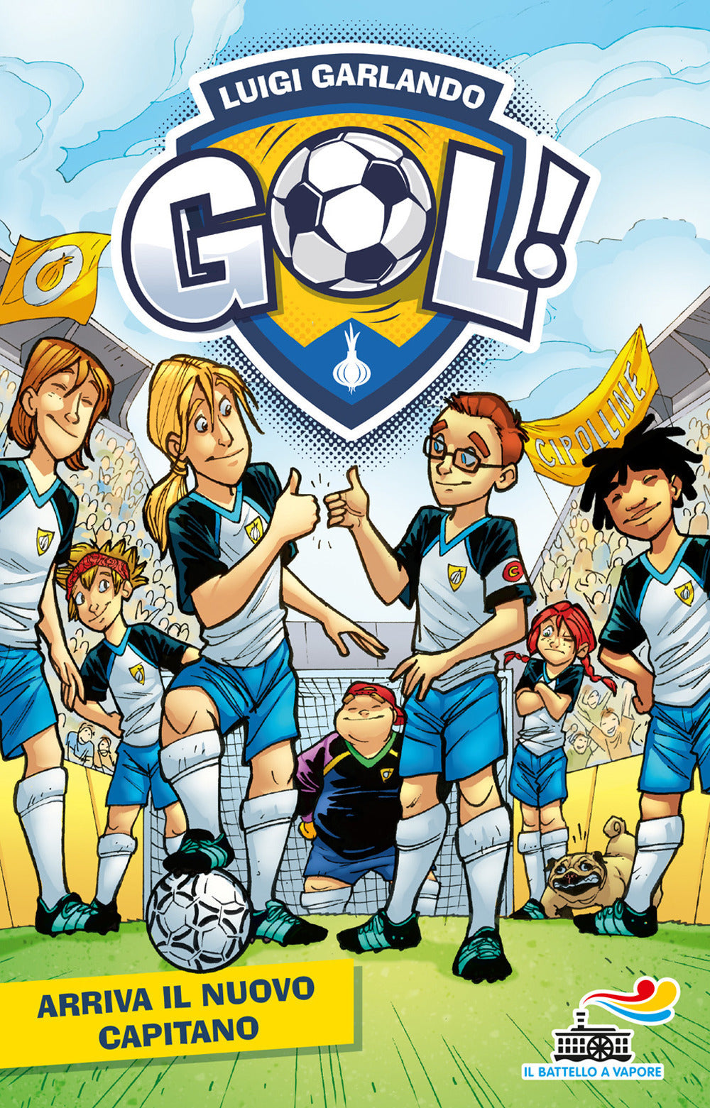 Copertina del libro ARRIVA IL NUOVO CAPITANO