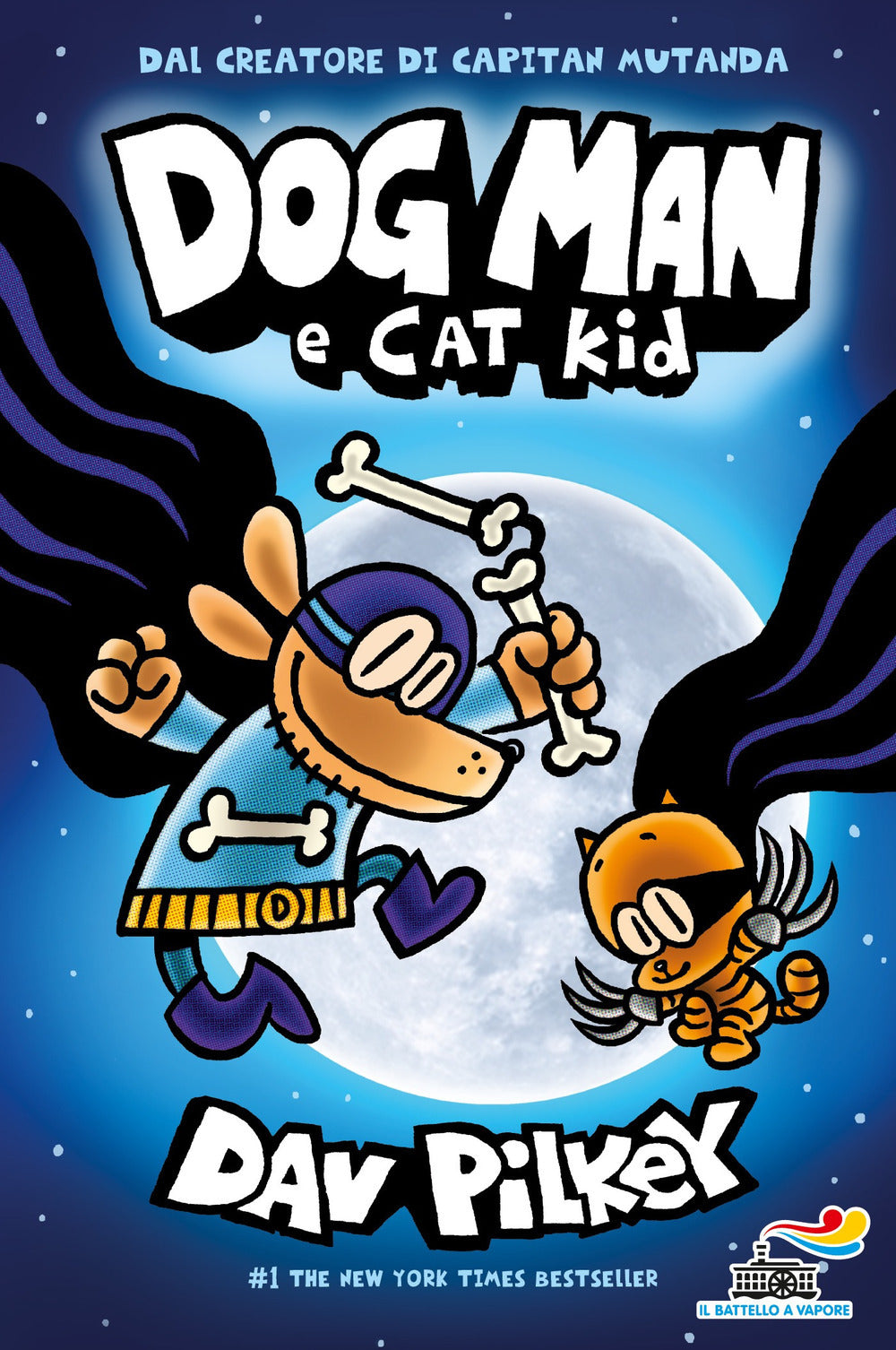 Copertina del libro DOG MAN E CAT KID Immagine principale del prodotto