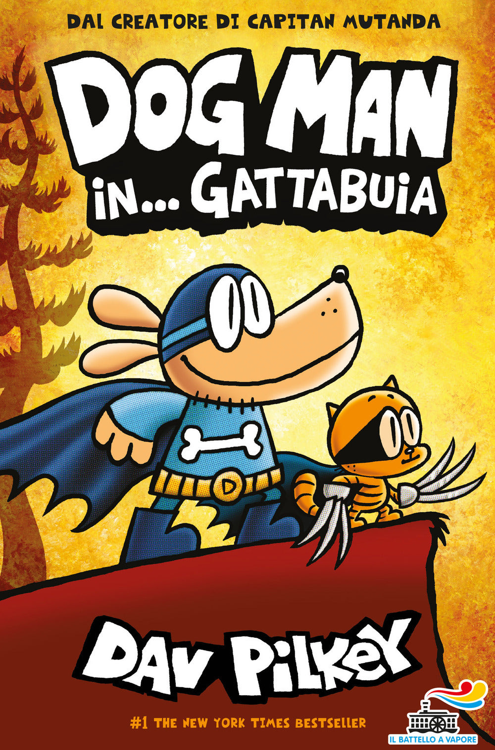 Copertina del libro DOG MAN IN... GATTABUIA