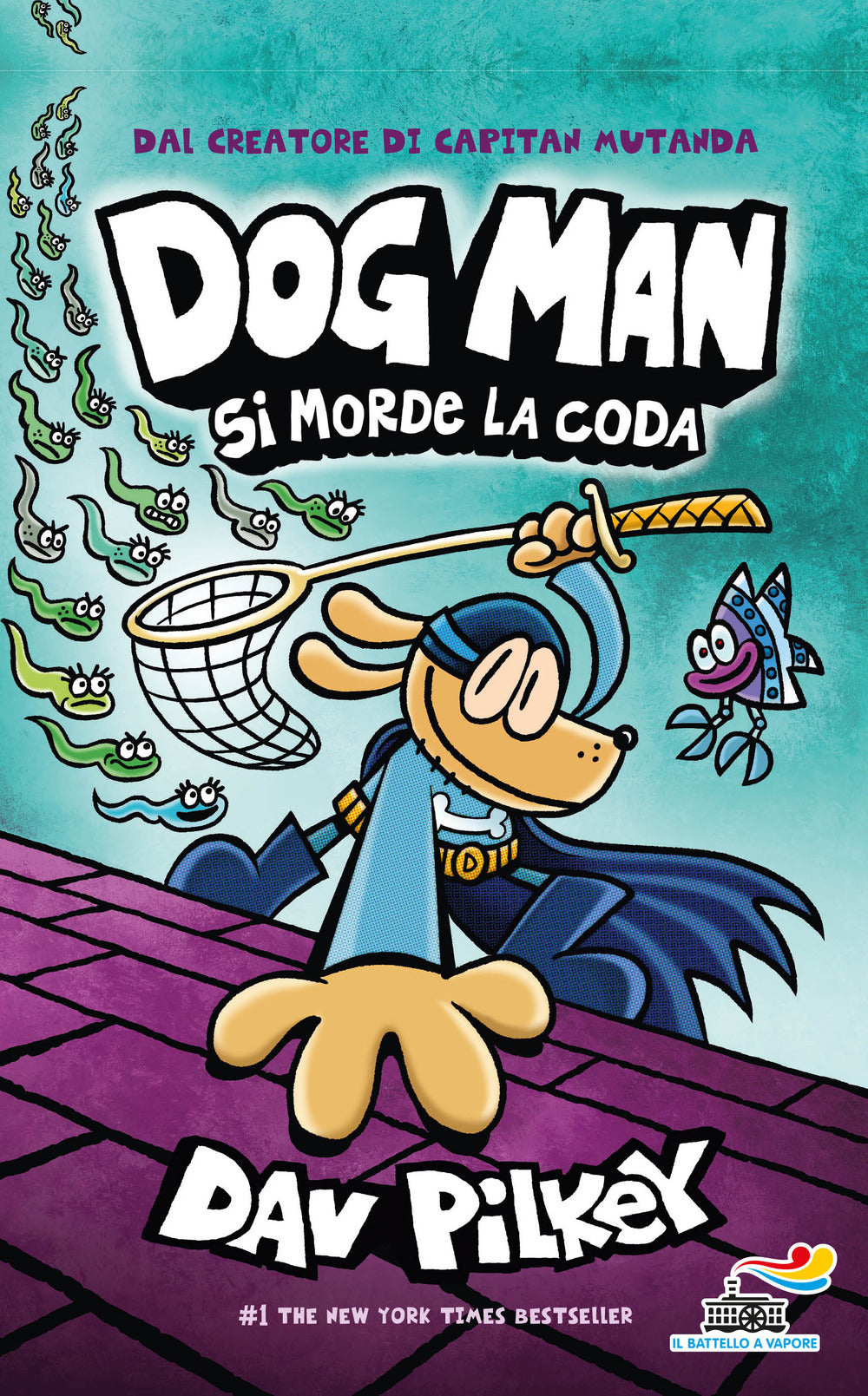 Copertina del libro DOG MAN SI MORDE LA CODA Immagine principale del prodotto