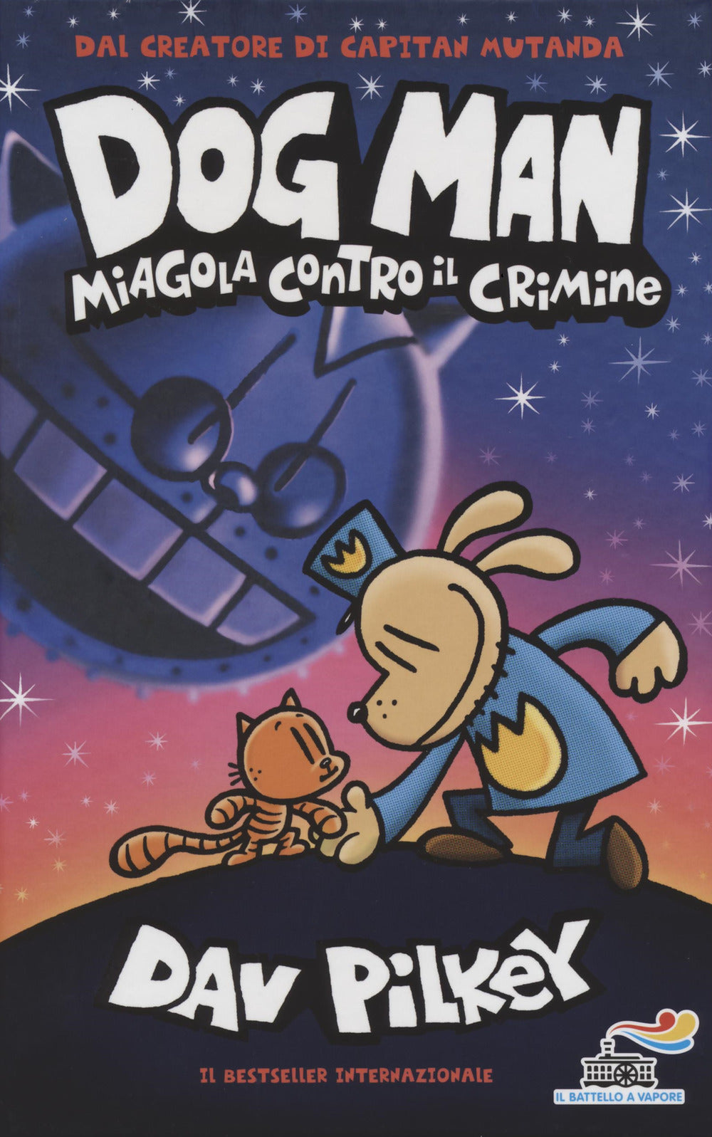 Copertina del libro DOG MAN MIAGOLA CONTRO IL CRIMINE Immagine principale del prodotto