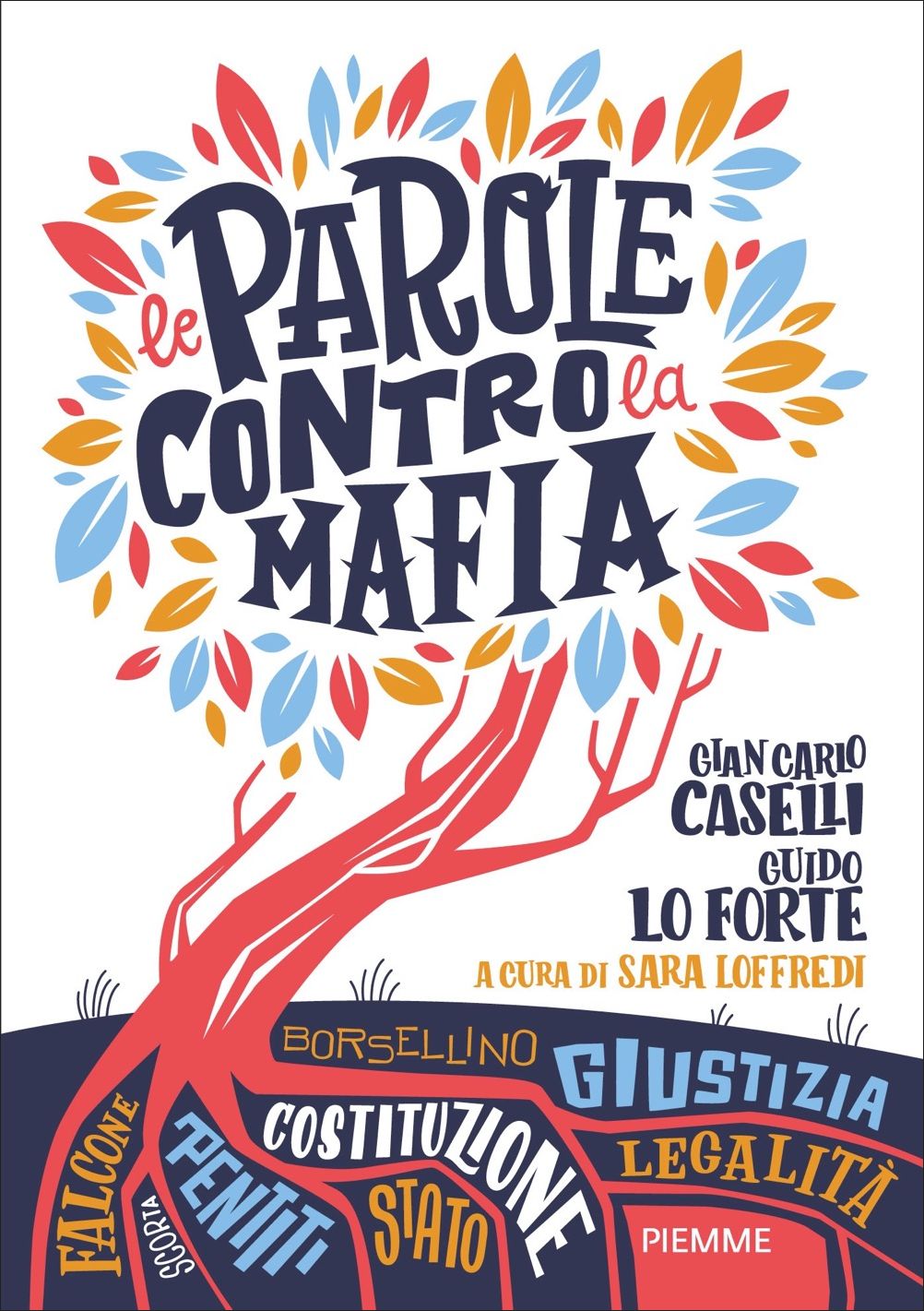 Copertina del libro LE PAROLE CONTRO LA MAFIA