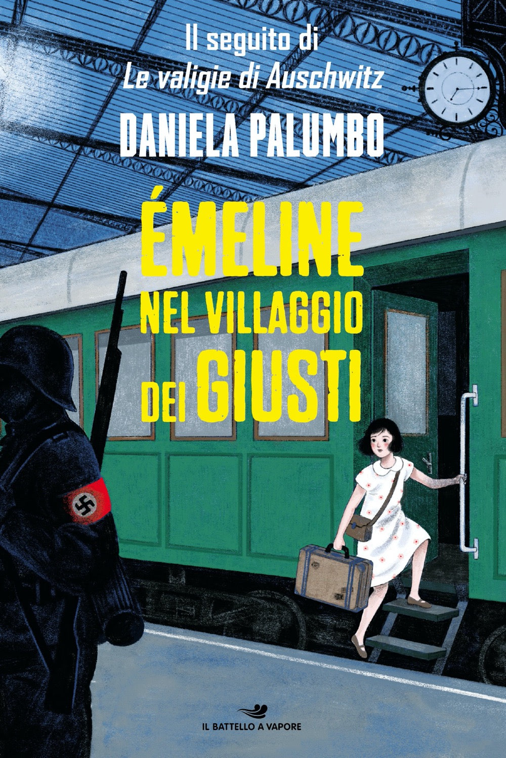 Copertina del libro EMELINE NEL VILLAGGIO DEI GIUSTI Immagine principale del prodotto