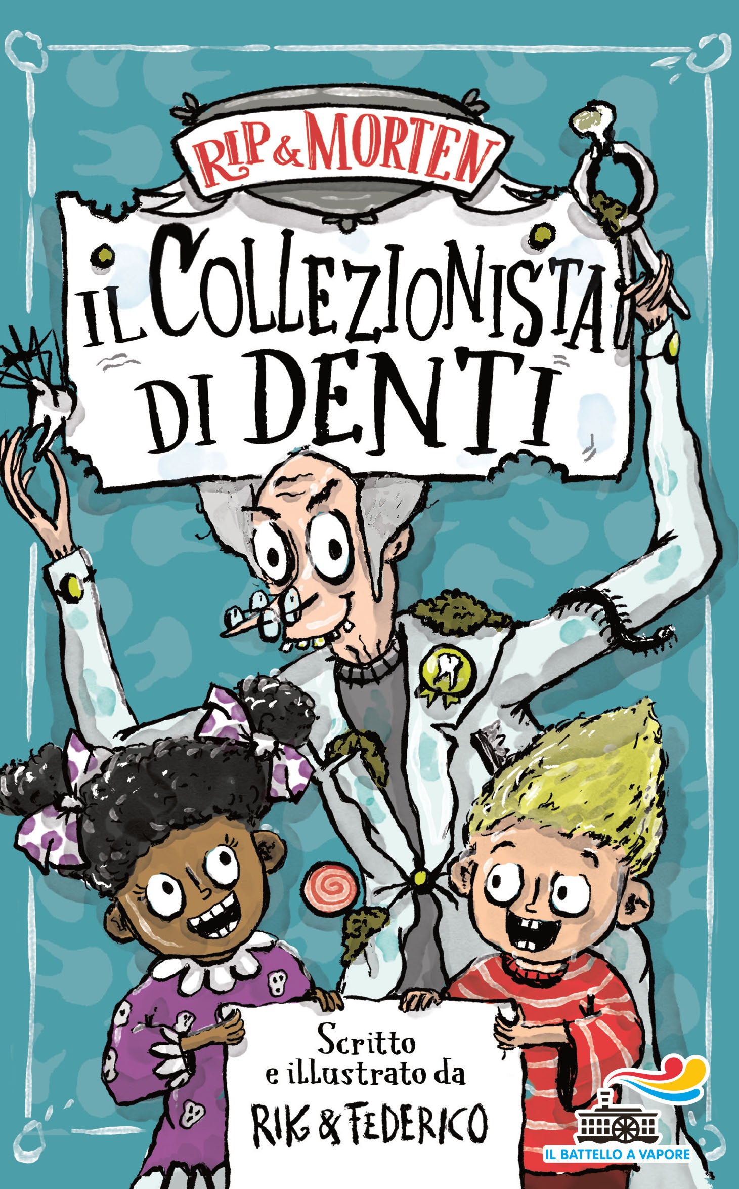 Copertina del libro RIP & MORTEN - IL COLLEZIONISTA DI DENTI Immagine principale del prodotto