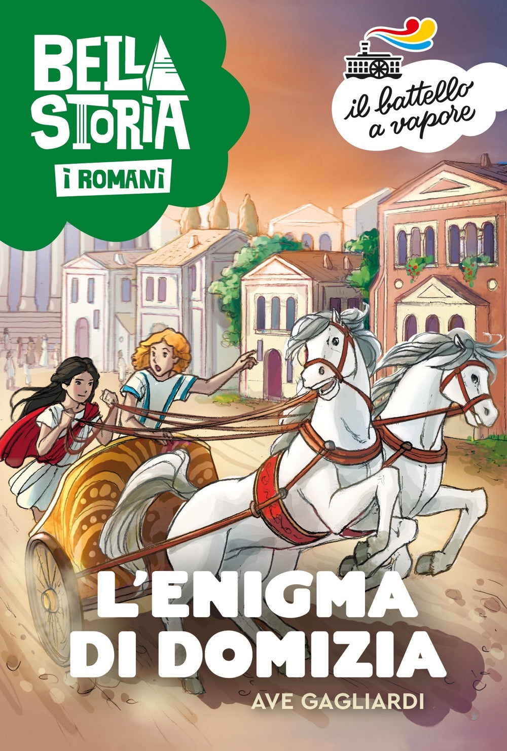 Copertina del libro BELLA STORIA - I ROMANI. L'ENIGMA DI DOM