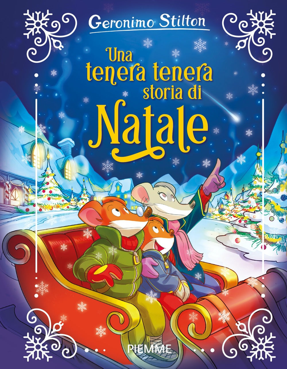 Copertina del libro UNA TENERA, TENERA STORIA DI NATALE