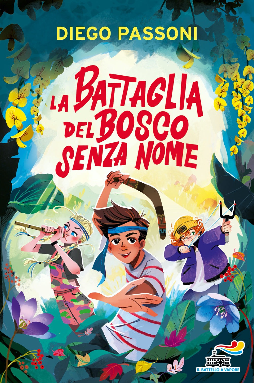 Copertina del libro LA BATTAGLIA DEL BOSCO SENZA NOME