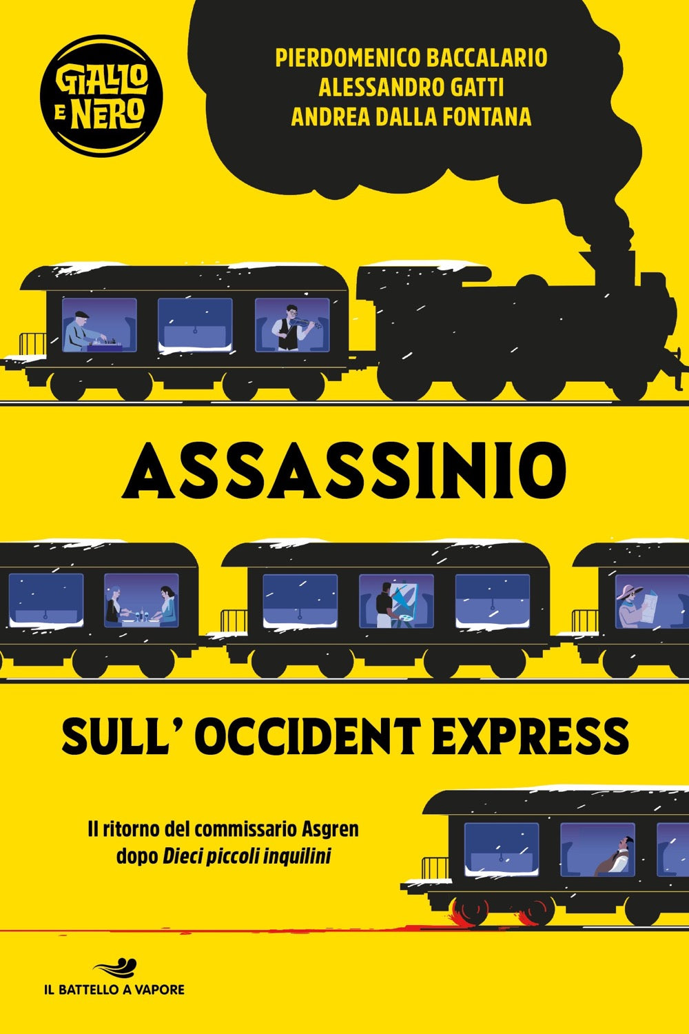 Copertina del libro ASSASSINIO SULL'OCCIDENT EXPRESS Immagine principale del prodotto