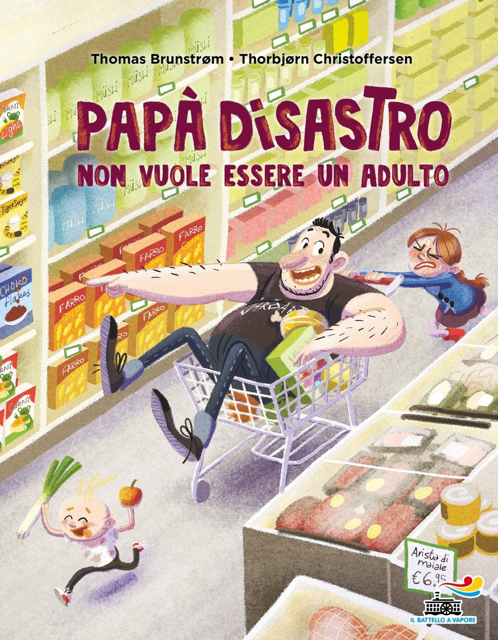 Copertina del libro PAP DISASTRO NON VUOLE ESSERE UN ADULTO