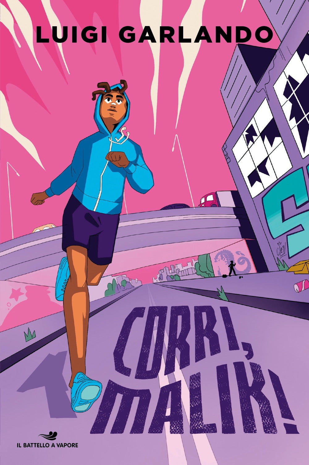 Copertina del libro CORRI, MALIK! - STORIE DI SPORT